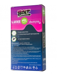 Набор презервативов Bolt Condoms - Luxe - купить с доставкой в Коврове