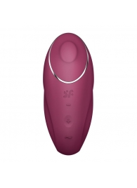 Малиновый вибростимулятор Tap   Climax 1 - Satisfyer