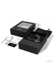 Чёрный перезаряжаемый стимулятор простаты Bruno Black - Lelo - в Коврове купить с доставкой