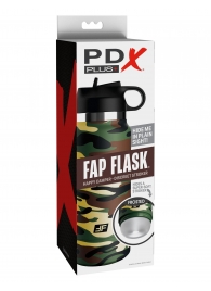 Мастурбатор в камуфляжной колбе Fap Flask - Pipedream - в Коврове купить с доставкой