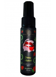 Спрей для горла Deep Throat с десенсибилизирующим эффектом и вкусом клубники - 50 мл. - БиоМед - купить с доставкой в Коврове