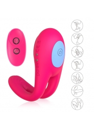 Розовое виброкольцо с пультом ДУ - I-MOON - в Коврове купить с доставкой