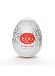 Мастурбатор-яйцо Keith Haring EGG PARTY - Tenga - в Коврове купить с доставкой