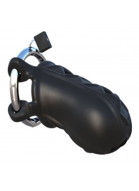 Черный замок верности Extreme Silicone Cock Blocker - Pipedream - купить с доставкой в Коврове