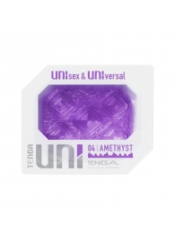 Фиолетовый мастурбатор-стимулятор Tenga Uni Amethyst - Tenga - в Коврове купить с доставкой