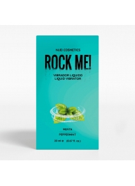 Жидкий вибратор Nuei Rock Me! с ароматом мяты - 20 мл. - Nuei cosmetics - купить с доставкой в Коврове