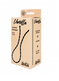 Черный уретральный массажер Glide Small - 30 см. - Lola Games - купить с доставкой в Коврове