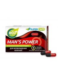 Возбуждающее средство Man’s power - 10 капсул (+1 в подарок) - SuperCaps - купить с доставкой в Коврове
