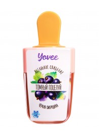 Охлаждающий бальзам для губ «Томный поцелуй» с ароматом черной смородины - 5 мл. - ToyFa - купить с доставкой в Коврове