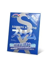 Презерватив Sagami Xtreme FEEL FIT 3D - 1 шт. - Sagami - купить с доставкой в Коврове