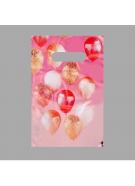 Пакет «Праздничные шары» с вырубной ручкой (20х30 см) - UPAK LAND - купить с доставкой в Коврове