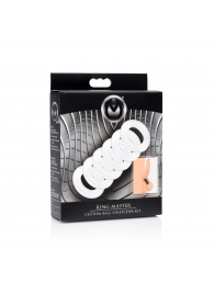 Комплект из 6 прозрачных эрекционных колец Ring Master Custom Ball Stretcher Kit - XR Brands - в Коврове купить с доставкой