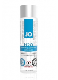 Возбуждающий лубрикант на водной основе JO Personal Lubricant H2O Warming - 120 мл. - System JO - купить с доставкой в Коврове