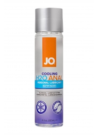Анальный охлаждающий и обезболивающий лубрикант на водной основе JO Anal H2O COOLING - 120 мл. - System JO - купить с доставкой в Коврове