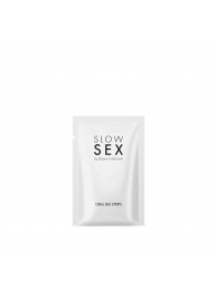 Полоски для орального секса Slow Sex Oral Sex Strips - 7 шт. - Bijoux Indiscrets - купить с доставкой в Коврове