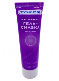Гель-смазка на водной основе For Men - 100 мл. - Torex - купить с доставкой в Коврове