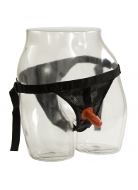 Трусики со штырьком для фиксации насадок Ultra Harness with Plug - Doc Johnson - купить с доставкой в Коврове