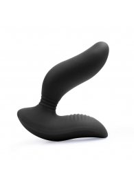 Черный вибромассажер простаты 3,5’’ Curve P-spot Massager - 12 см. - Erokay - в Коврове купить с доставкой