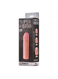 Фаллоудлинитель SUPER HERO Tempter - 16 см. - Lola Games - в Коврове купить с доставкой