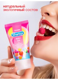 Интимная гель-смазка Shefox «Бабл гам» - 50 мл. - Shefox - купить с доставкой в Коврове