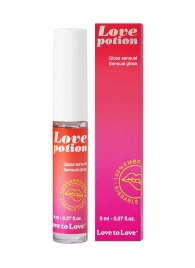 Возбуждающий блеск для губ Love Potion - 8 мл. - Love to Love - купить с доставкой в Коврове