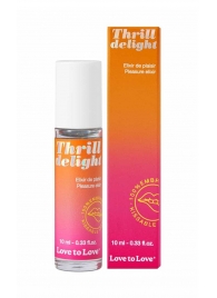 Возбуждающий гель Thrill Delight - 10 мл. - Love to Love - купить с доставкой в Коврове