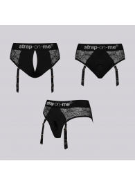 Трусики для фиксации насадок Strap-on-me Harness Lingerie Diva XS - Strap-on-me - купить с доставкой в Коврове
