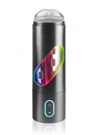 Перезаряжаемый мастурбатор-ротик Extreme Toyz Rechargeable Roto-Bator Mouth - Pipedream - в Коврове купить с доставкой