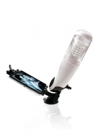 Перезаряжаемый мастурбатор-вагина с держателем для мобильных устройств Extreme Toyz Me - Pipedream - в Коврове купить с доставкой