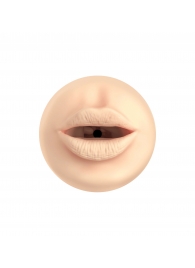 Телесный мастурбатор-ротик Feel Stroker Mouth - Kiiroo - в Коврове купить с доставкой