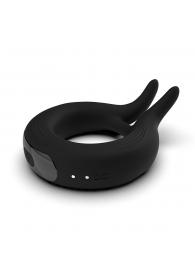 Черное эрекционное кольцо Marry Me Rechargeable Vibrating Cockring - Adrien Lastic - в Коврове купить с доставкой