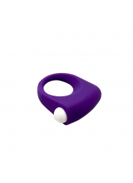 Фиолетовое эрекционное кольцо Puggle Vibrating Ring with Bullet - Adrien Lastic - в Коврове купить с доставкой
