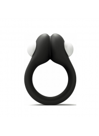 Черное эрекционное кольцо Zippy Vibrating Ring With Bullet - Adrien Lastic - в Коврове купить с доставкой