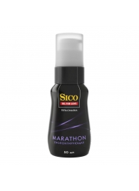Пролонгирующая гель-смазка Sico Marathon - 50 мл. - Sico - купить с доставкой в Коврове