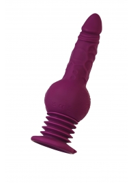 Фиолетовая мини-машина для секса Striker с пультом ДУ - 23,5 см. - ToyFa - купить с доставкой в Коврове