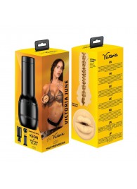 Мастурбатор-ротик Kiiroo Feel Victoria Mouth - Kiiroo - в Коврове купить с доставкой