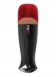 Мастурбатор-вагина в колбе с вибрацией Fuck-O-Matic Pro XL - Pipedream - в Коврове купить с доставкой