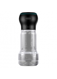 Набор PowerBlow   Feel Pocket Stroker Crystal: мастурбатор и интерактивная насадка - Kiiroo - в Коврове купить с доставкой