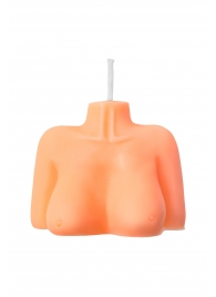 Оранжевая сувенирная свеча «Женский силуэт» - Pecado - купить с доставкой в Коврове