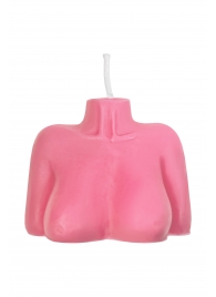 Розовая сувенирная свеча «Женский силуэт» - Pecado - купить с доставкой в Коврове