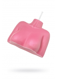 Розовая сувенирная свеча «Женский силуэт» - Pecado - купить с доставкой в Коврове