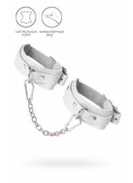 Белые мини-оковы со скруглёнными углами - Pecado - купить с доставкой в Коврове