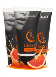 Набор из 3 съедобных лубрикантов JUJU со вкусом грейпфрута - JuJu - купить с доставкой в Коврове