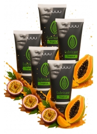 Набор из 5 съедобных лубрикантов JUJU со вкусом тропических фруктов - JuJu - купить с доставкой в Коврове