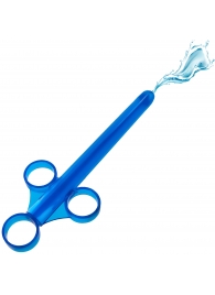 Синий шприц для введения лубриканта XL Lubricant Launcher - XR Brands - купить с доставкой в Коврове