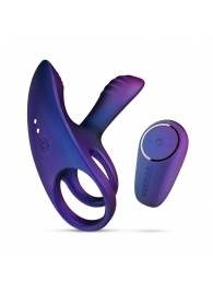 Фиолетовое эрекционное виброкольцо с клиторальной подушечкой Infinity Ignite - ONE DC B.V. - в Коврове купить с доставкой