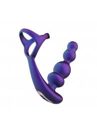 Фиолетовое эрекционное виброкольцо с анальной ёлочкой Stellar Force - ONE DC B.V. - в Коврове купить с доставкой