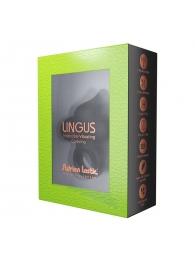 Черное эрекционное кольцо Lingus с вибрацией - Adrien Lastic - в Коврове купить с доставкой