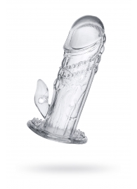 Прозрачная насадка на пенис Uco - 13 см. - A-toys - в Коврове купить с доставкой