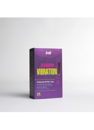 Стимулирующий гель с эффектом вибрации Blackberry Vibration - 15 мл. - INTT - купить с доставкой в Коврове